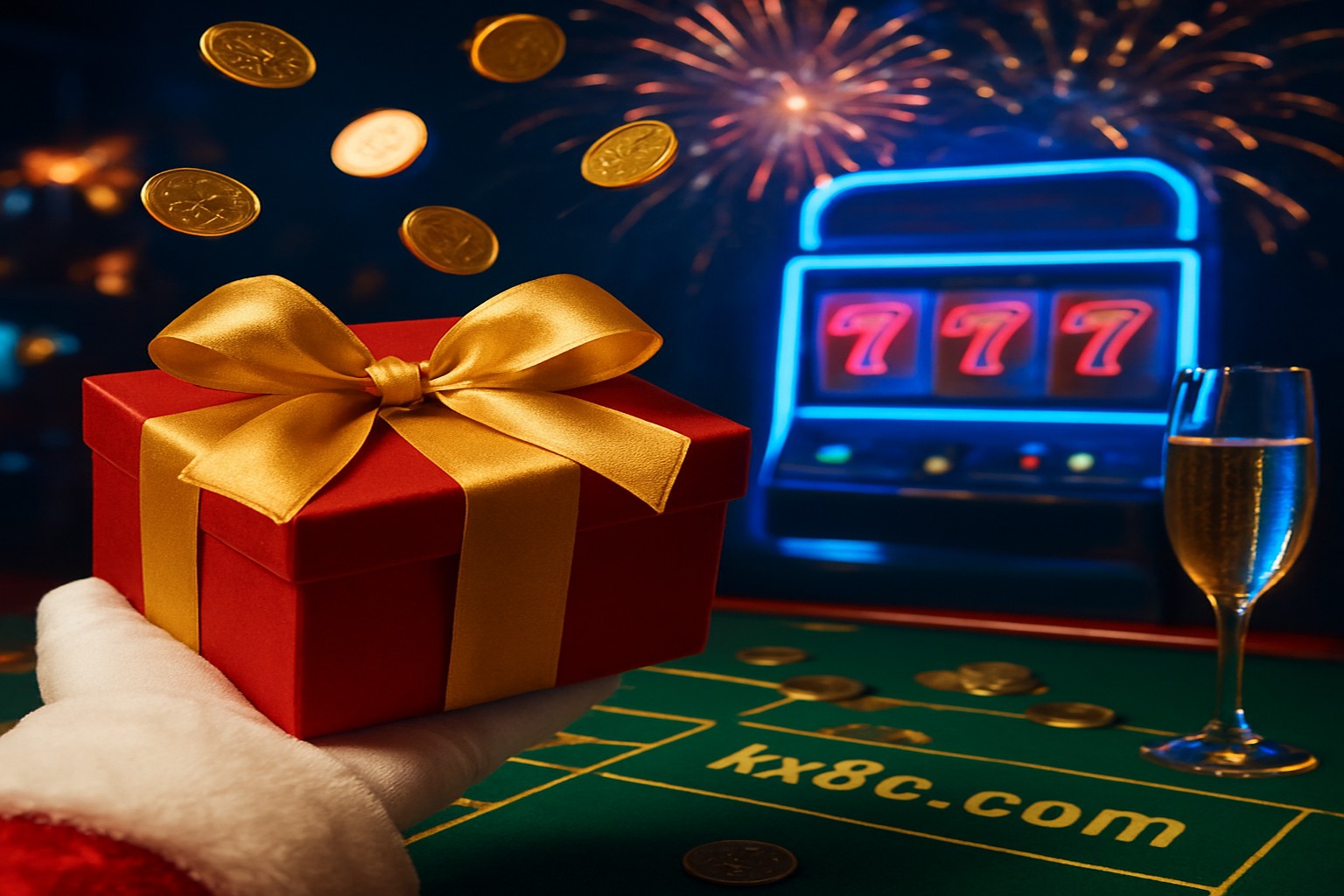 kx8-এ নববর্ষের প্রচারণা